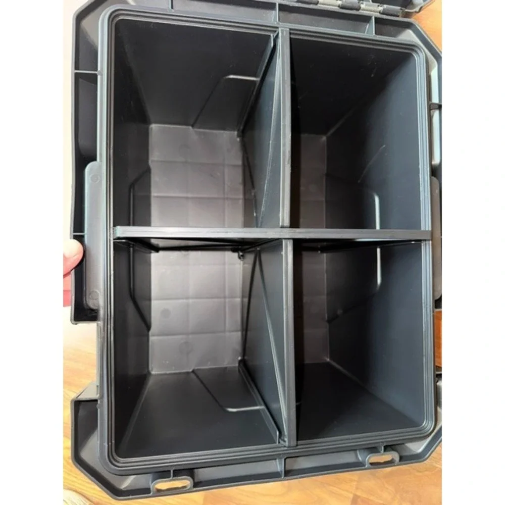 Plano 1071650 Tactical Ammo Crate Black Storage Box Tote Travel